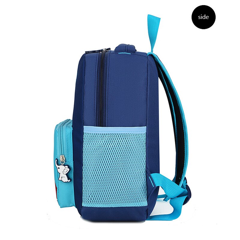 Mochila ligera con estampado para niños, morral escolar con dibujos animados del mundo, impermeable