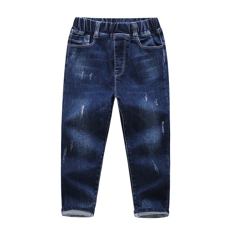 Ienens 4-13 år børn drenge jeans klassiske bukser denim tøj børnetøj baby dreng afslappet bowboy lange bukser bukser
