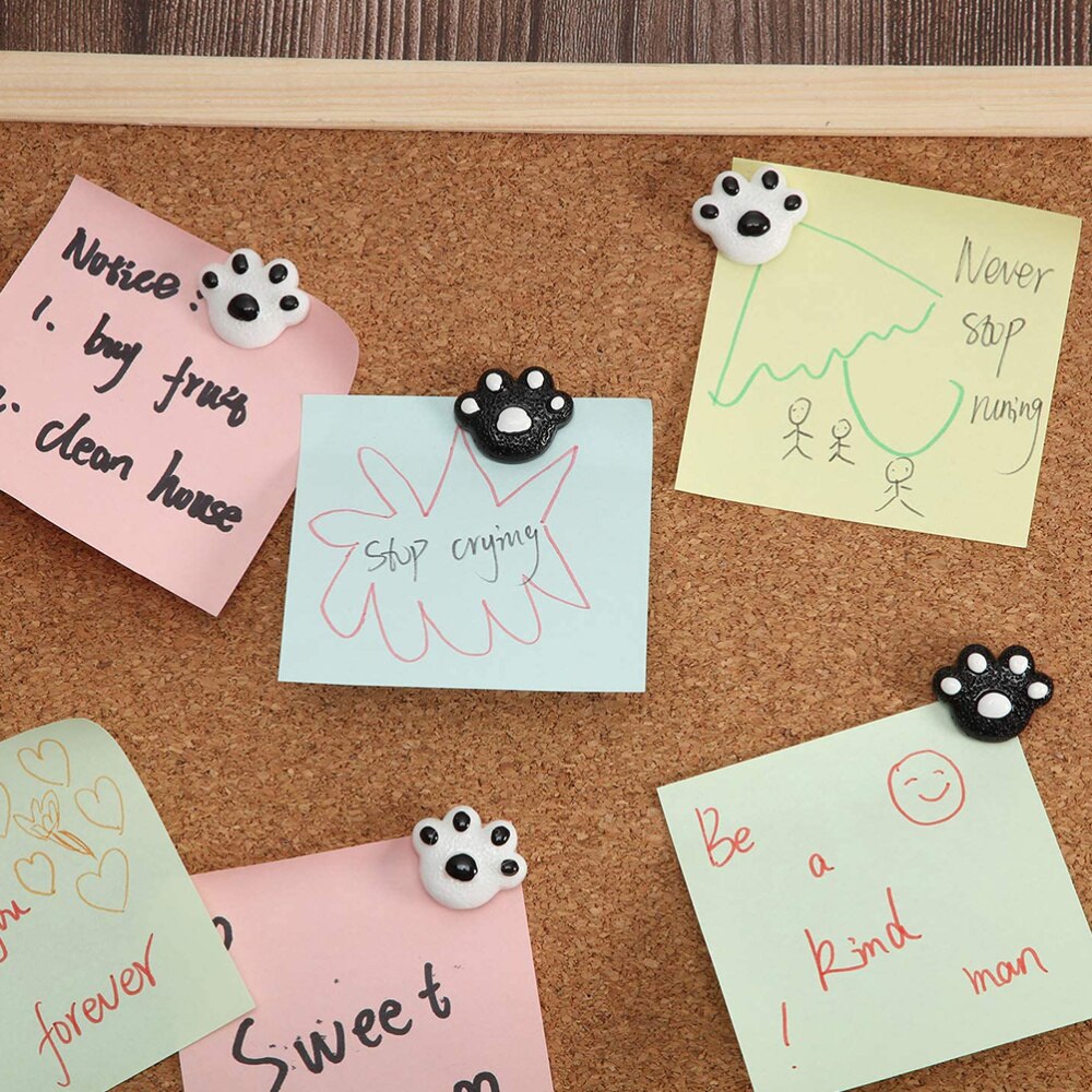 Boîte de 25 pièces de punaises à griffes d'ours Chic, petite épingle à dessin créative