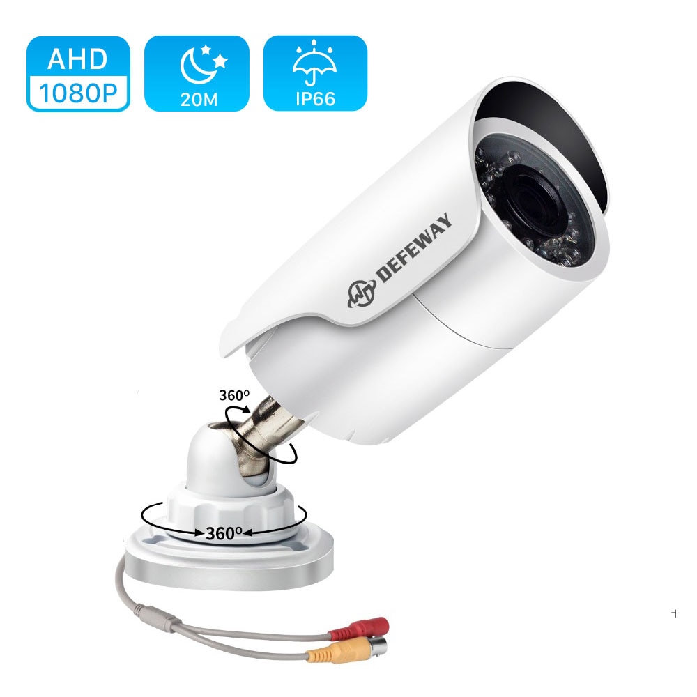 1080P Ahd High Definition Surveillance Camera 2MP Cctv Security Camera Indoor/Outdoor Weerbestendige Ir Nachtzicht Bullet Camera