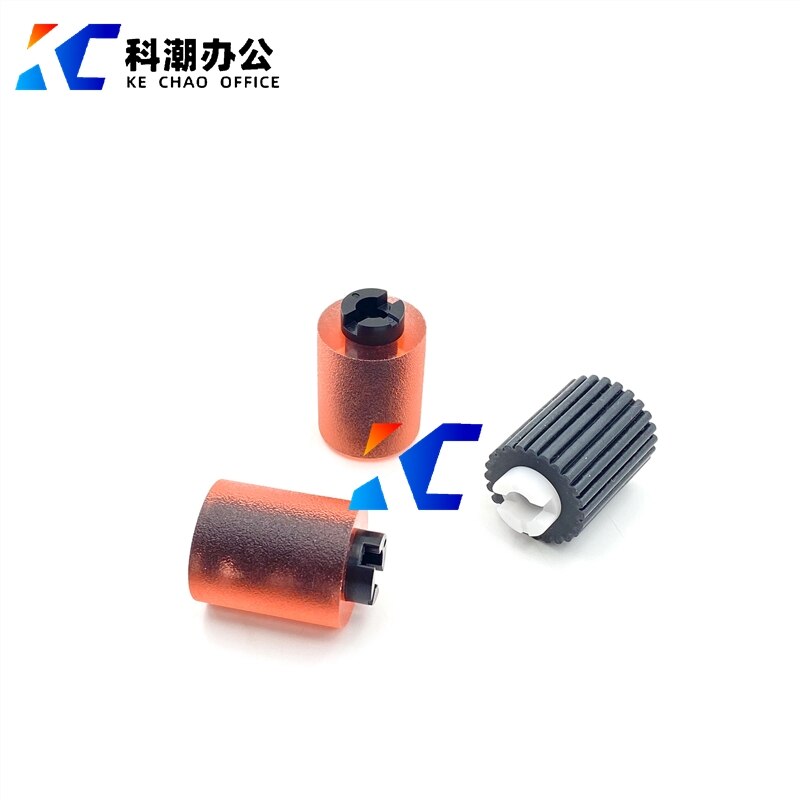 Kechao 1 conjunto/3 peças de papel rolo captador compatível para konica minolta bizhub bhc258 c308 c368 c458 c558 c658 peças copiadora