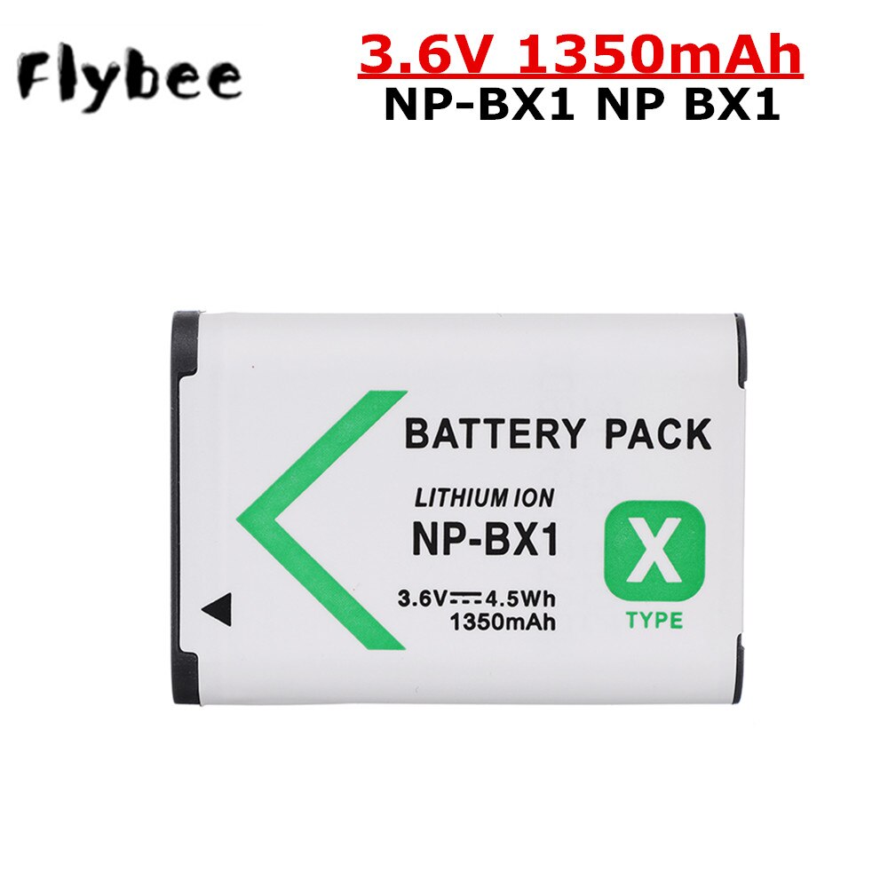 Batterie pour appareil photo numérique NP-BX1 NP-BX1 3.6v 1350mAh, pour Sony DSC-RX100 DSC-WX500 IV HX300 WX300 HDR-AS15 X3000R MV1 AS30V HDR-A300