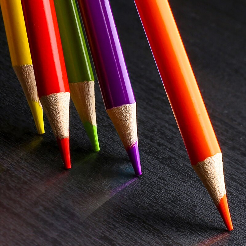 Brutfuner 12/48/72/120/160/180/260 Colors Oil Colored Pencils Set Drawing Sketch Colour Pencil For School Student Art Supplies