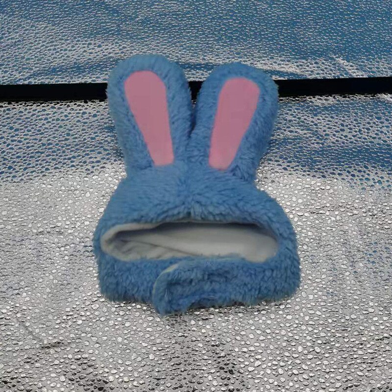 Gorro con orejas de conejo para gatos y perros pequeños, gorro de felpa con orejas de conejo, para Pascua, productos para mascotas, 2022