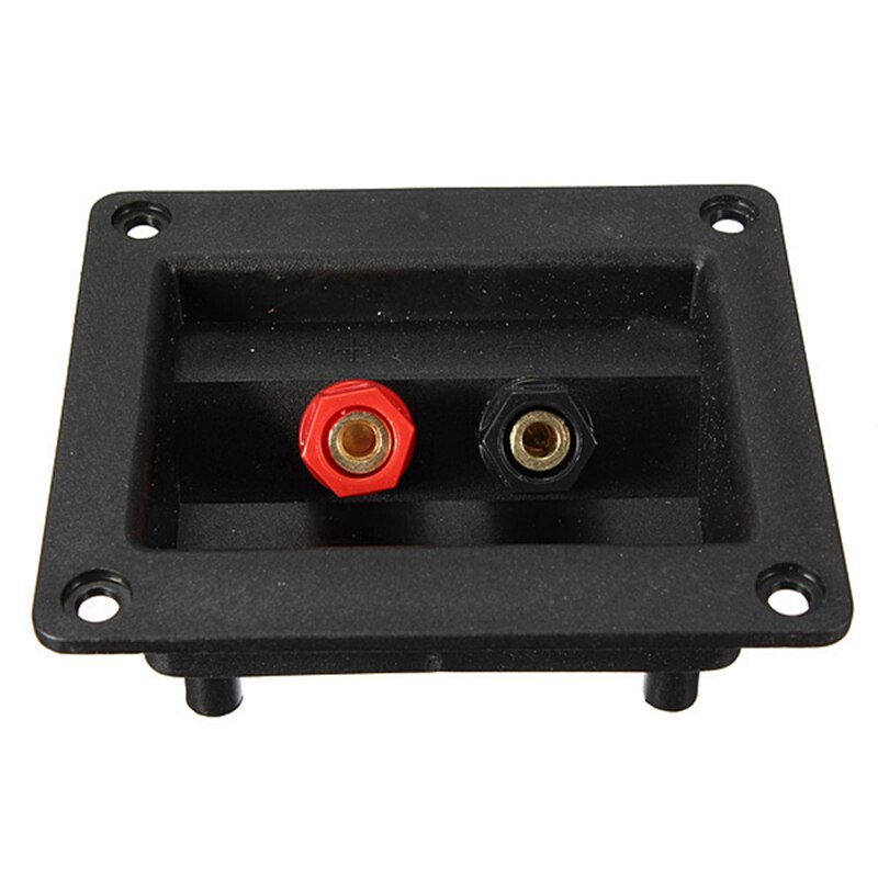 LEORY Lautsprecher Terminal Board Platz Binding Post Typ Lautsprecher Box Terminal Tasse Draht Kabel Box Stecker