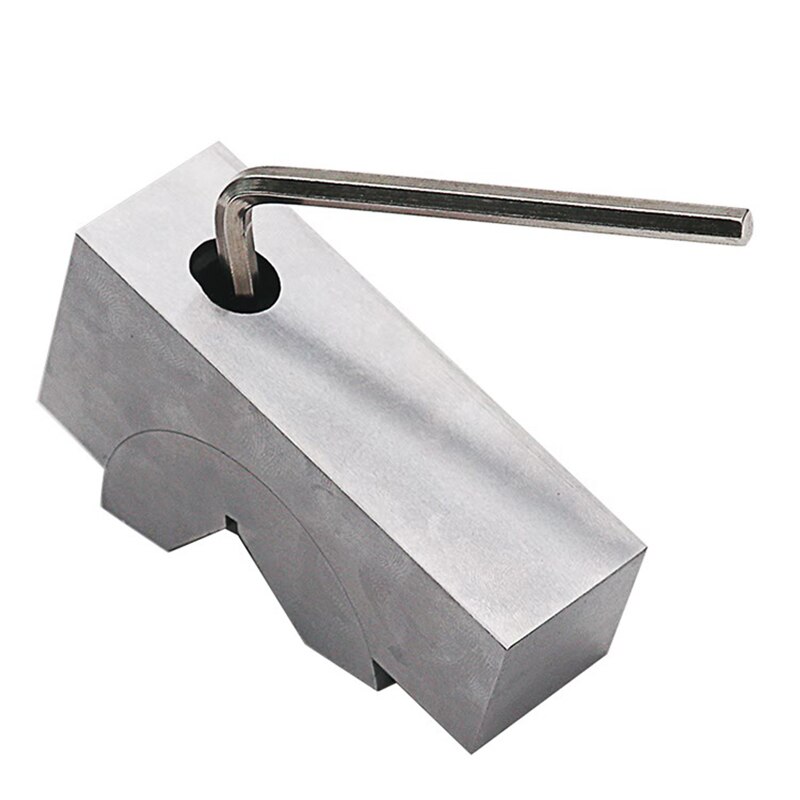 1PC High Precision Angle Block Gauge 0 To 60 Degree Adjustable Micro Angle Gauge With Wrench Angle V Block Gauge Tools