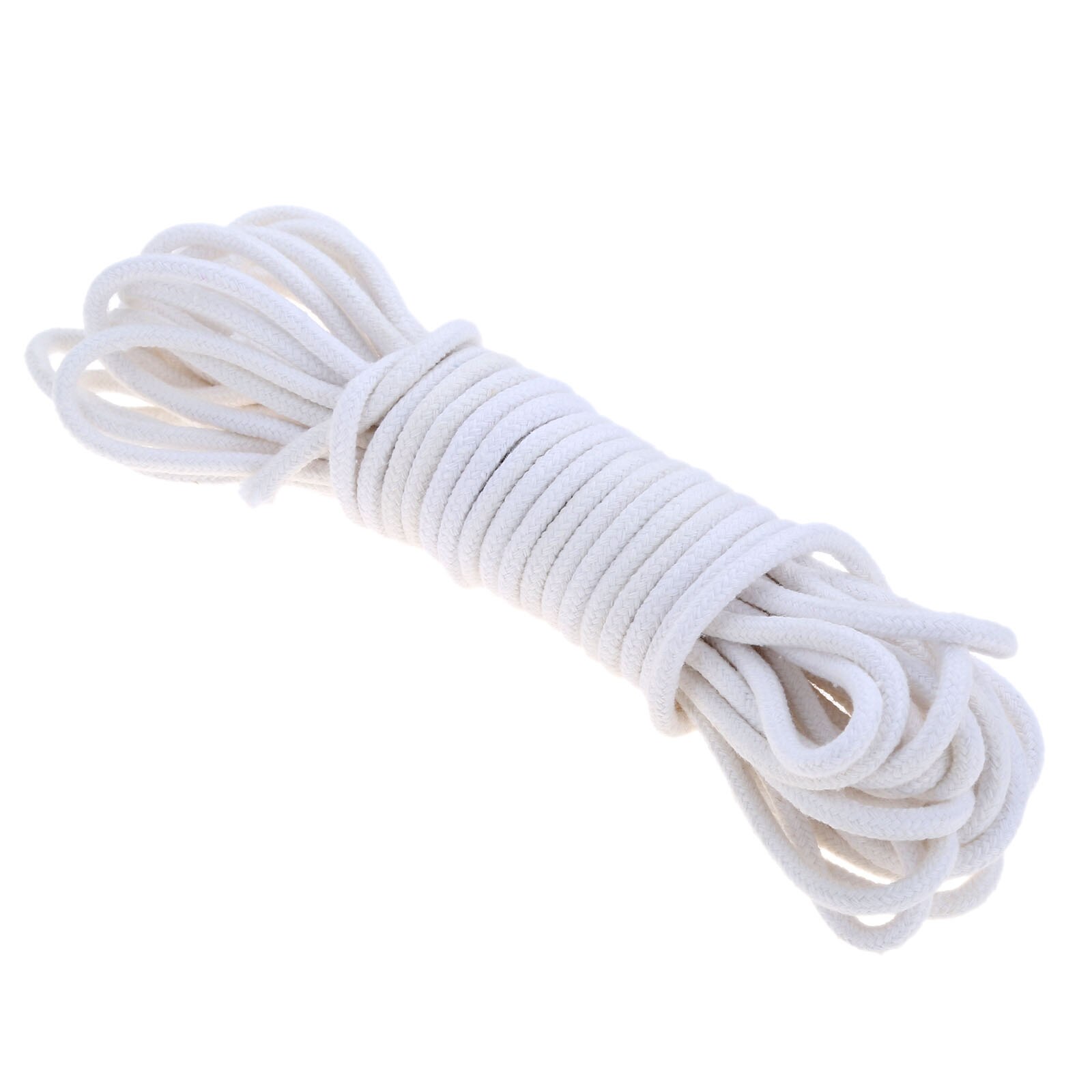 10M/32.81ft Lamp Wick Cotton Core Candle Making Wick Kerosene Burner Stove Lighting Alcohol Lamps Oil Lamp DIY Accessory Dia 6mm