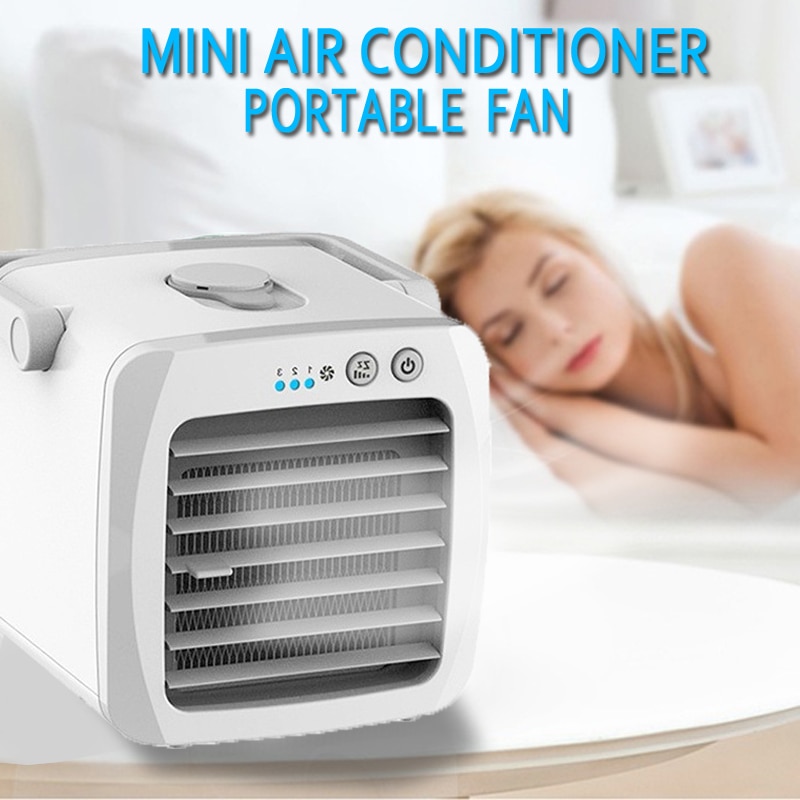 Mini Aire Acondicionado Portátil Humidificador Para Ventiladores ...