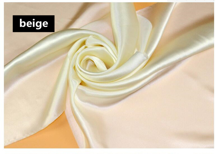 Silk Fabric 100% Silk Mulberry Silk Solid Color Multicolor Width 114cm Plain Dyed Silk: beige