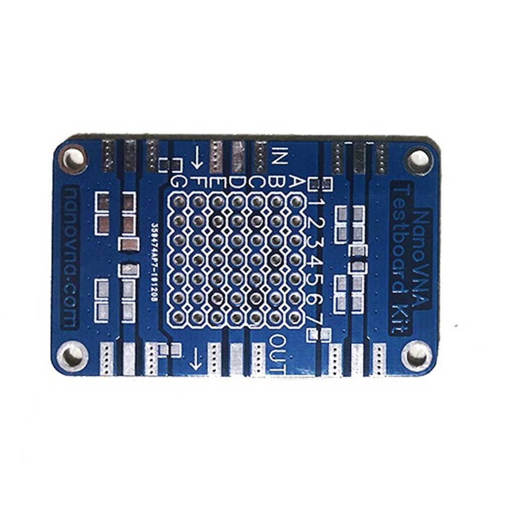 Vector Network Analysis Test Board Metal Test Board Portable Mini VNA Demonstration Test Board VNA Testboard Kit