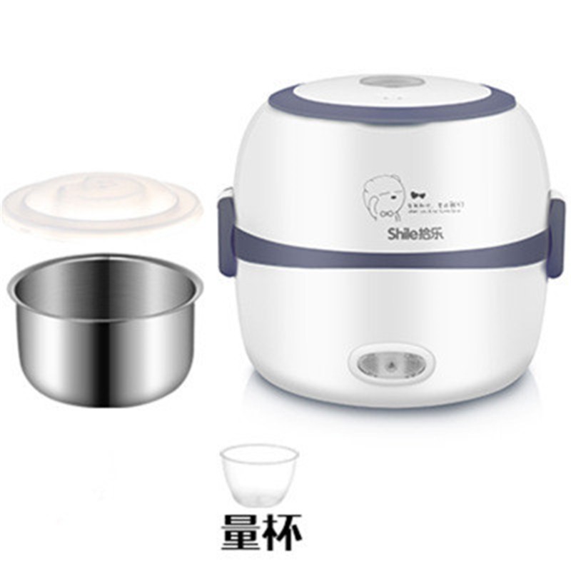 Rice Cooker Thermal Heating Electric Lunch Box Portable Food Steamer Cooking Container Meal Lunchbox Warmer