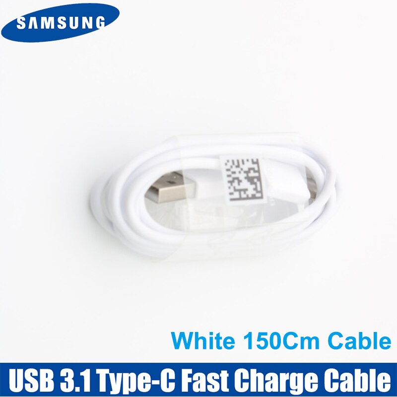 Cargador rápido para Samsung, adaptador de pared de viaje, Cable Micro USB para Samsung Galaxy S7 S6 Edge J3 J5 J7 Note4 5 A3 A5 A7: White 1.5M Cable