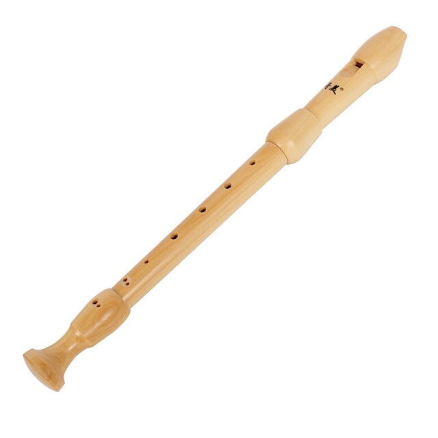 Wood Soprano Recorder Instrument 8 Hole