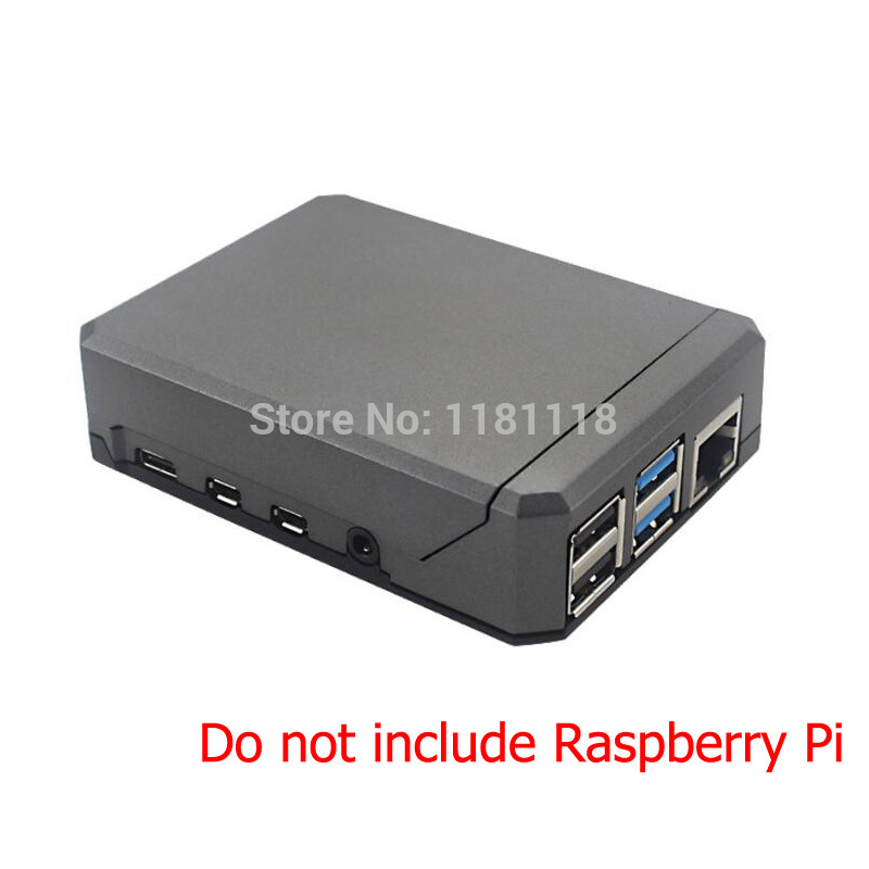 Raspberry Pi 4 model B aluminum alloy case slider magnetic suction case ,for Raspberry pi 4B