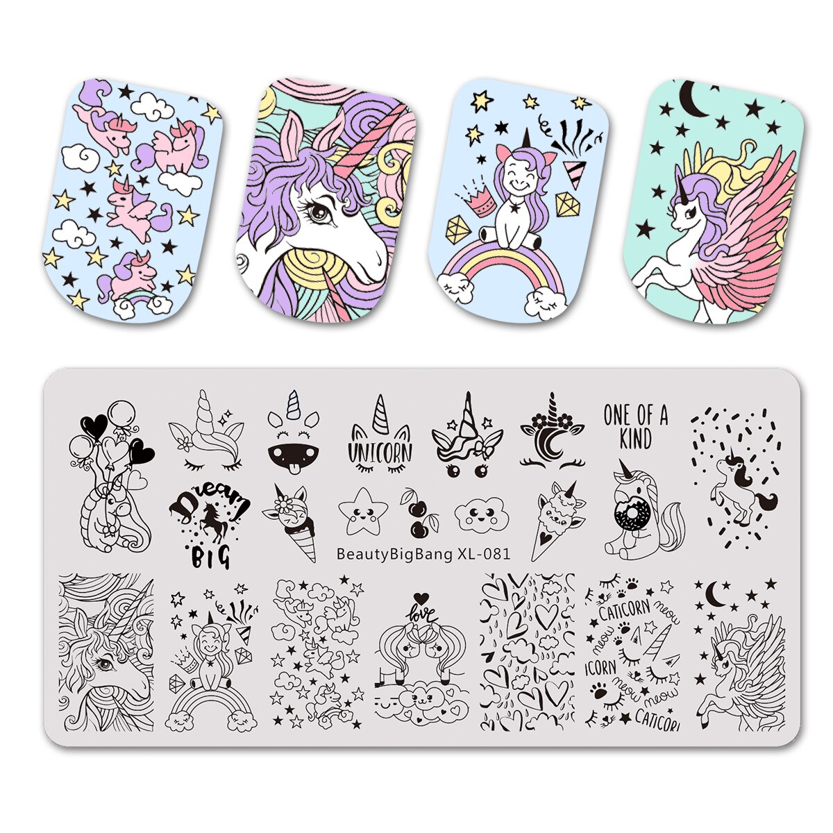 Beautybigbang Nail Stamping placas Nail Art accesorios mármol anual anillo patrón Superior plantillas Nail Stamping Mold XL-089: 81