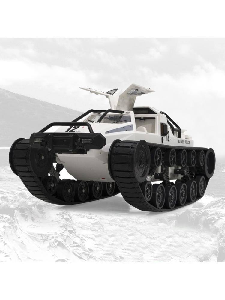 1:12 Scale Tracked Vehicle High Speed Drift Tank DIY Assembly RC Tank Kit Q6PD