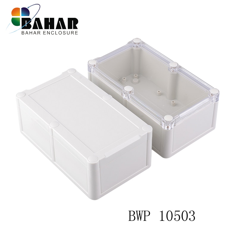 Waterdichte junction box clear PC plastic project geval DIY verzegelde waterdichte IP68 ABS behuizing instrument geval 162*94 * 60mm