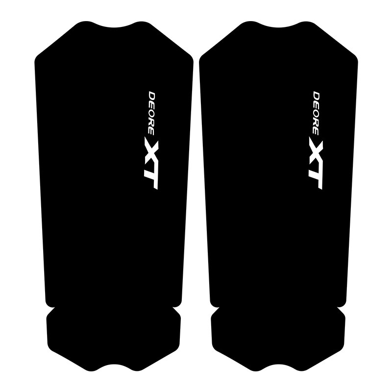 Lehool – autocollant de manivelle de vélo de montagne XT-M8100, AM DH, accessoires de vélo: white BlackBottom