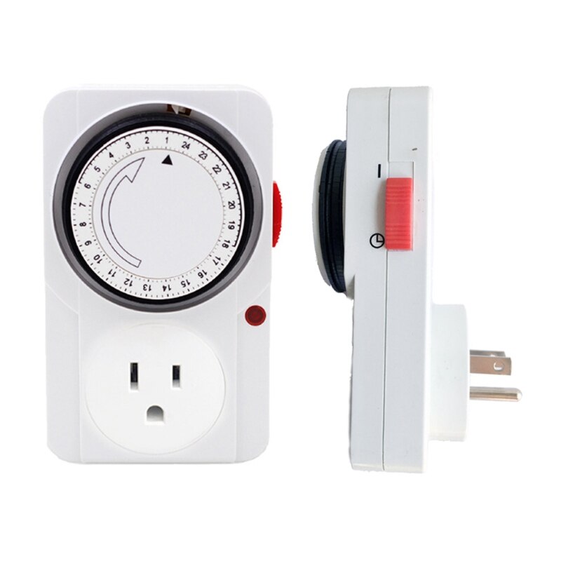 24 Hour Cyclic Timer Switch Kitchen Timer Outlet Loop Universal Timing Socket