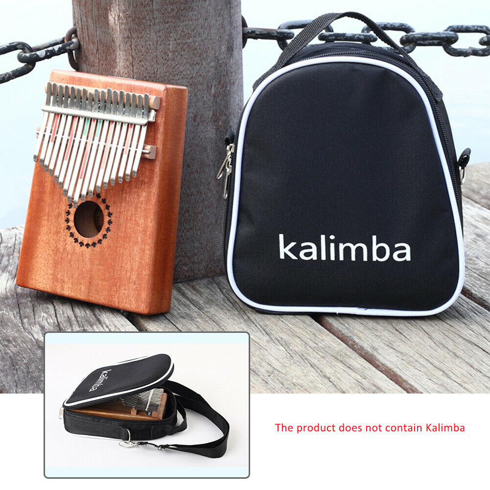 Soitinkotelo peukalo piano laukku kosketinsoitin musiikki-instrumentti crossbody lähettilaukut kalimballe