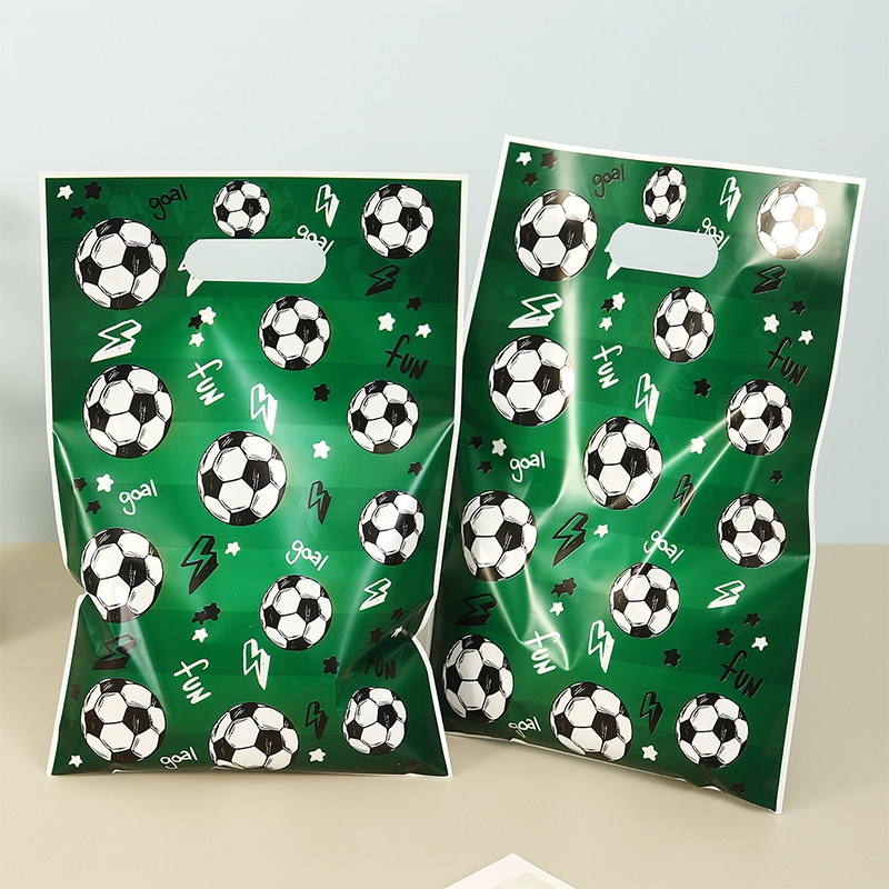 Voetbal Voetbal Verjaardagsfeestje Decoratie Kinderen Voetbal Sport Thema Servies Banner Geschenkzakken Benodigdheden Set Voor Jongen Gunst