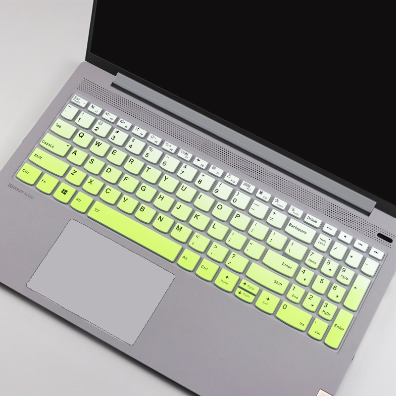 Laptop-Tastaturabdeckung Schutzfolie für Lenovo IdeaPad schlank 3i 15 3 15 Gen 8 2023 15IRU8 15IAN8 15ABR8 15AMN8 15IAH8 15,6'': Grün