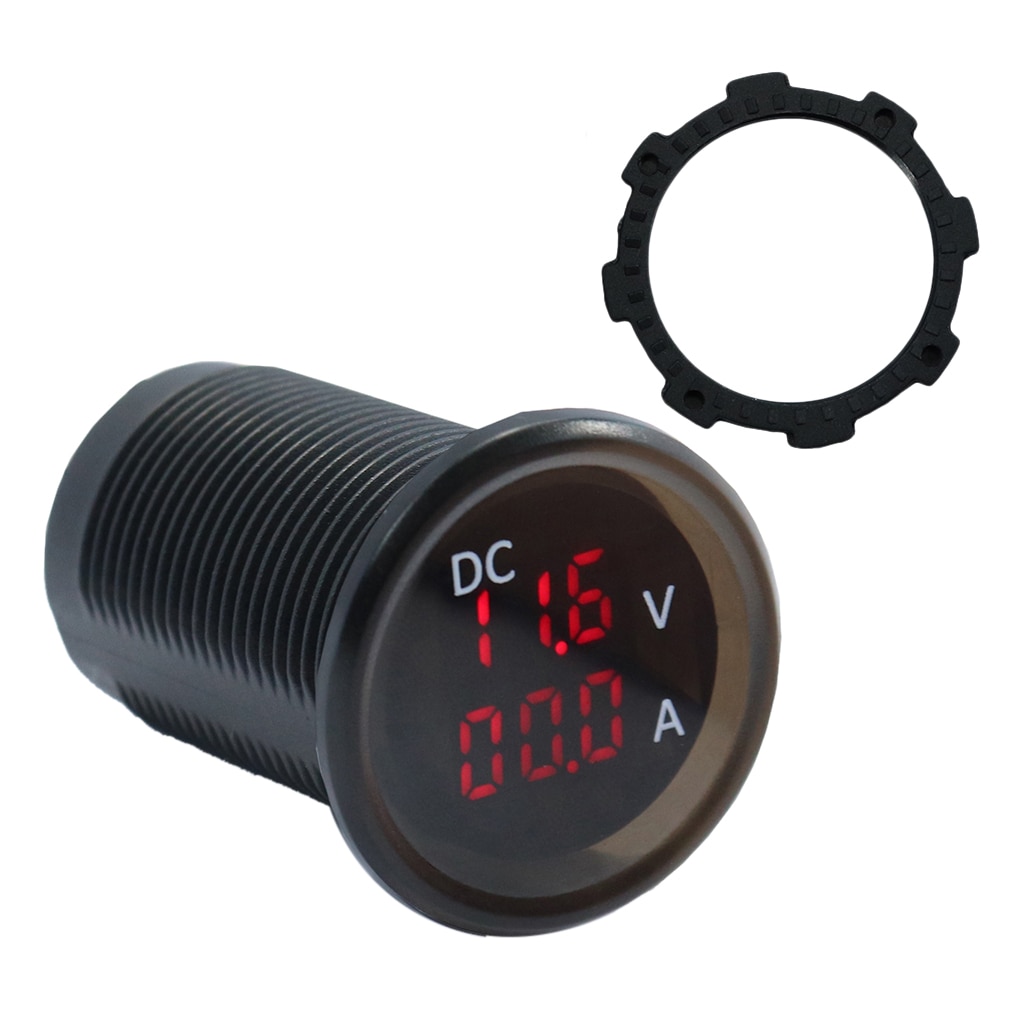 Dc Digit Led Panel Meter Volt/Stroom Meter Voltmeter &amp; Ampèremeter Combo Gauge