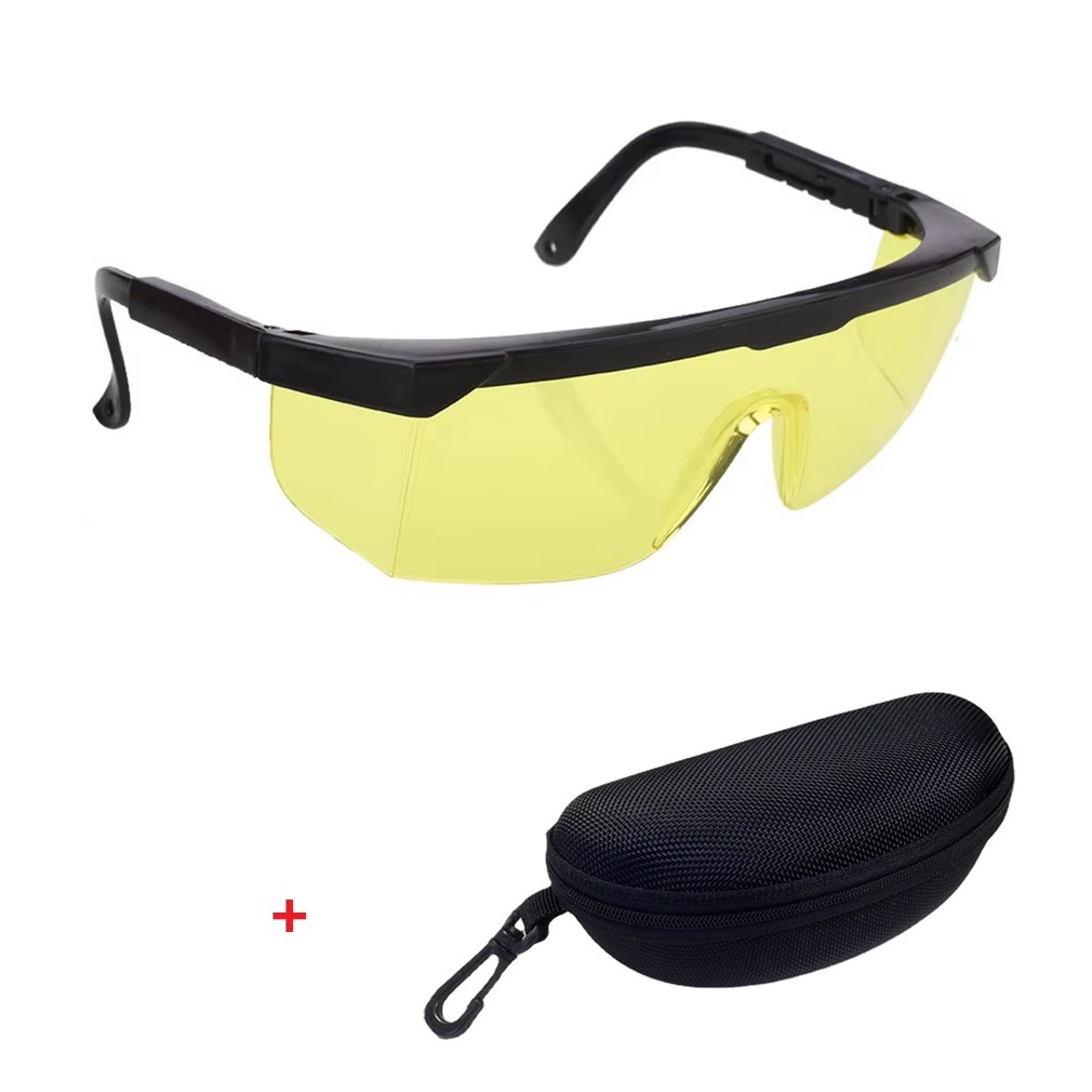 Laserschutzbrille 200 nm-2000 nm Schutzbrille für IPL E-Light OPT Gefrierpunkt-Haarentfernung Stilvoll und schützend: Rosa