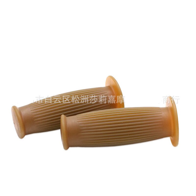 retro scooter handle bar retro accessories scooter grips cafe racer motorbike handlebar for harley style moto grip motorcycle: Transparent coffee