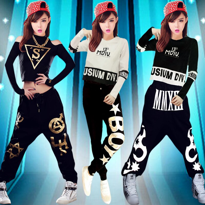 Oefenbroek ds performance kleding jazz dans hiphop heren en dames broek hiphop broeken