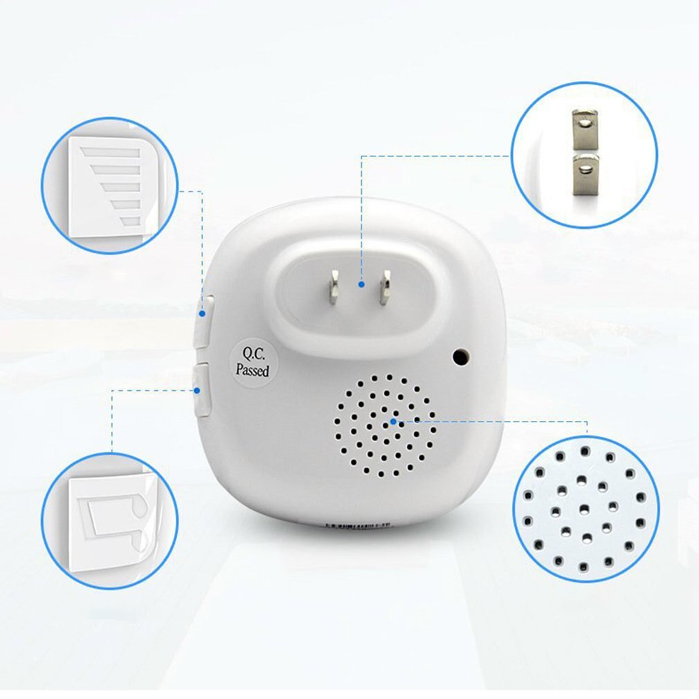 A3 Indoor Digital Wireless Mp3 Doorbell Remote 1 In 1 Remote Control Pager Smart Wireless Doorbell Old Man