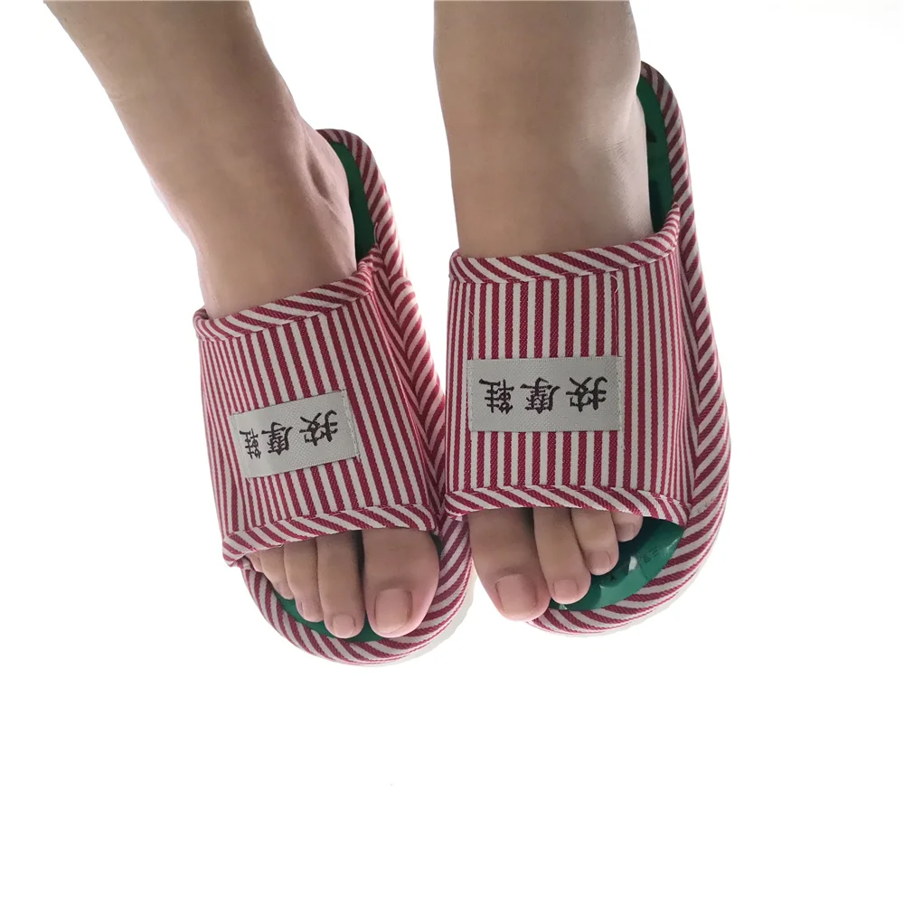 Acupunctuur Voetmassage Slippers Gezondheid Schoen Shiatsu Magnetische Sandalen Acupunctuur Gezonde Voetverzorging Massager Magneet Schoenen