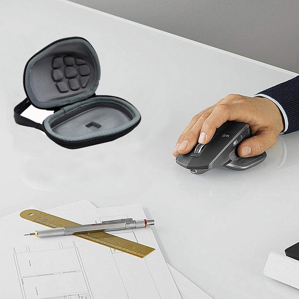 Mala de transporte de viagem dura ou logitech mx master/mestre 2s mouse sem fio