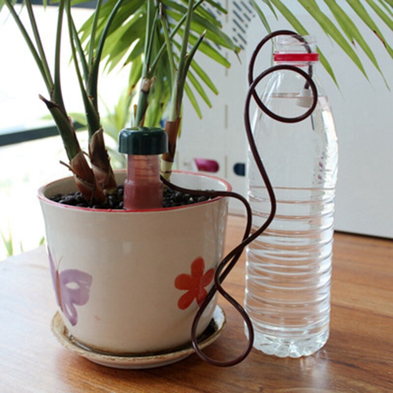 12Stck Keramik Selbst Bewässerung Spikes Automatische Pflanzen Tropf Bewässerung Wasser Einsätze für drinnen draussen Garten