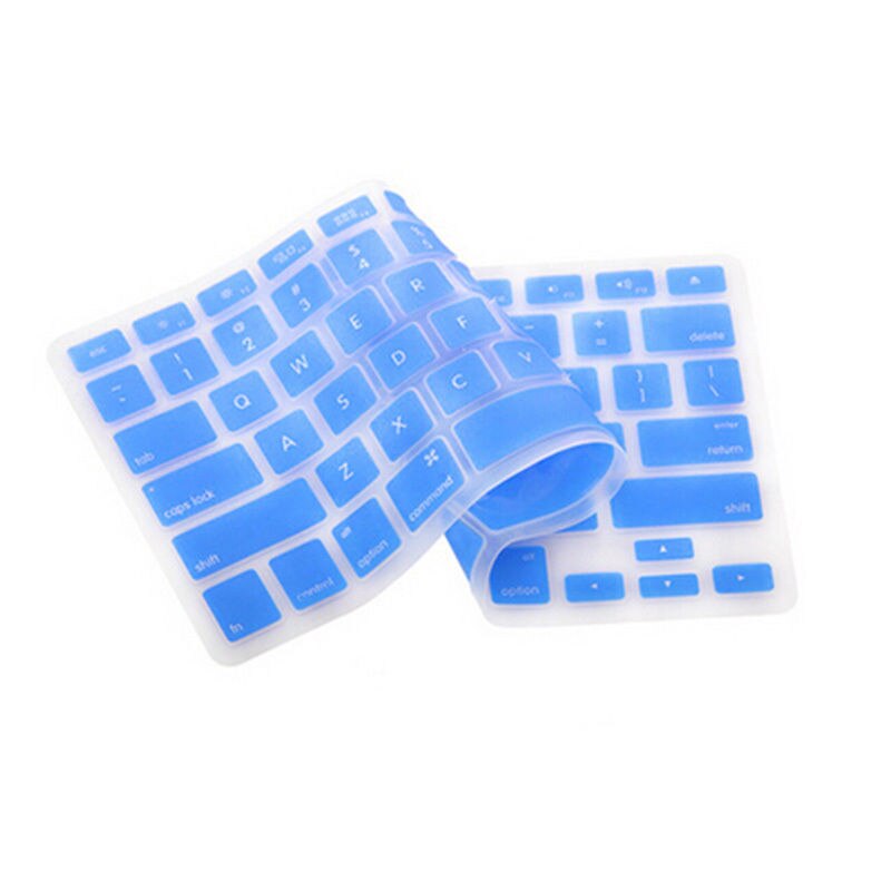 Silicone Keyboard Skin Cover For Macbook Pro Air Mac Retina 13" 15" 17" b38: light blue