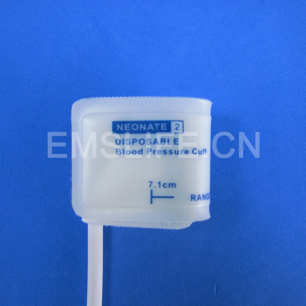Neonatal special blood pressure cuff for patient monitor with single tube No.2 With connector LC-10