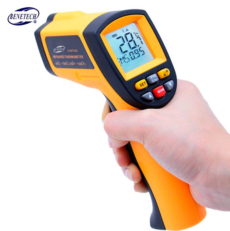 BENETECH Digital thermometer gun non contact infrared thermometer temperature gun ir thermometer industrial GM320~GM900: GM700