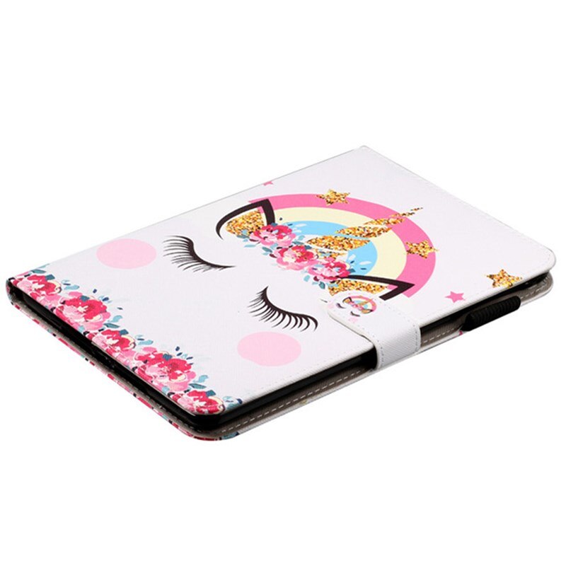 Case For Samsung Galaxy Tab A 8.0 SM-T290 SM-T295 T297 Case Leather Printed Capa Tablet for Samsung Tab A T290 8.0 Cover: HuangGuanShou