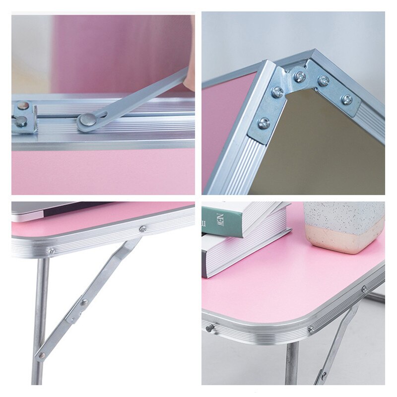 Portable Foldable Folding Table For Laptop Desk Computer Notebook Stand Tray For Sofa Bed Workstation Home Office Furniture