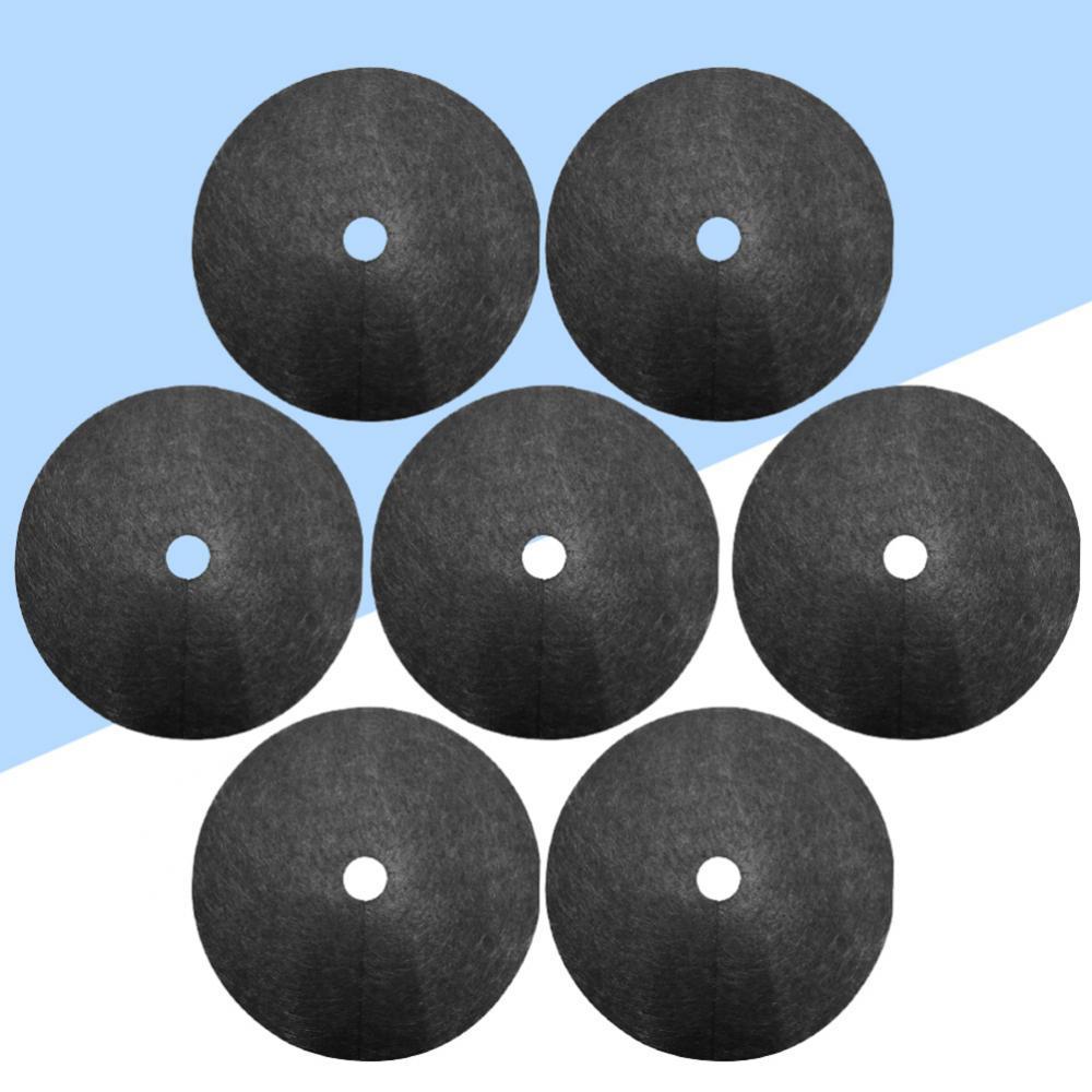 Wieden Doek 10Pcs Tuin Biologisch Afbreekbare Niet-geweven Stof Blok Barrière Mulch