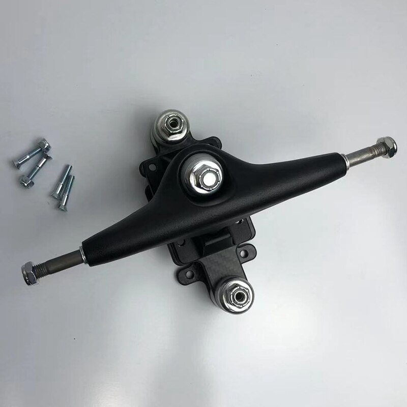 Carbonfaser-surf-skateboard-achsenadapter, pu-buchsen, surf-skate-brücken, skateboard, schwarze farben