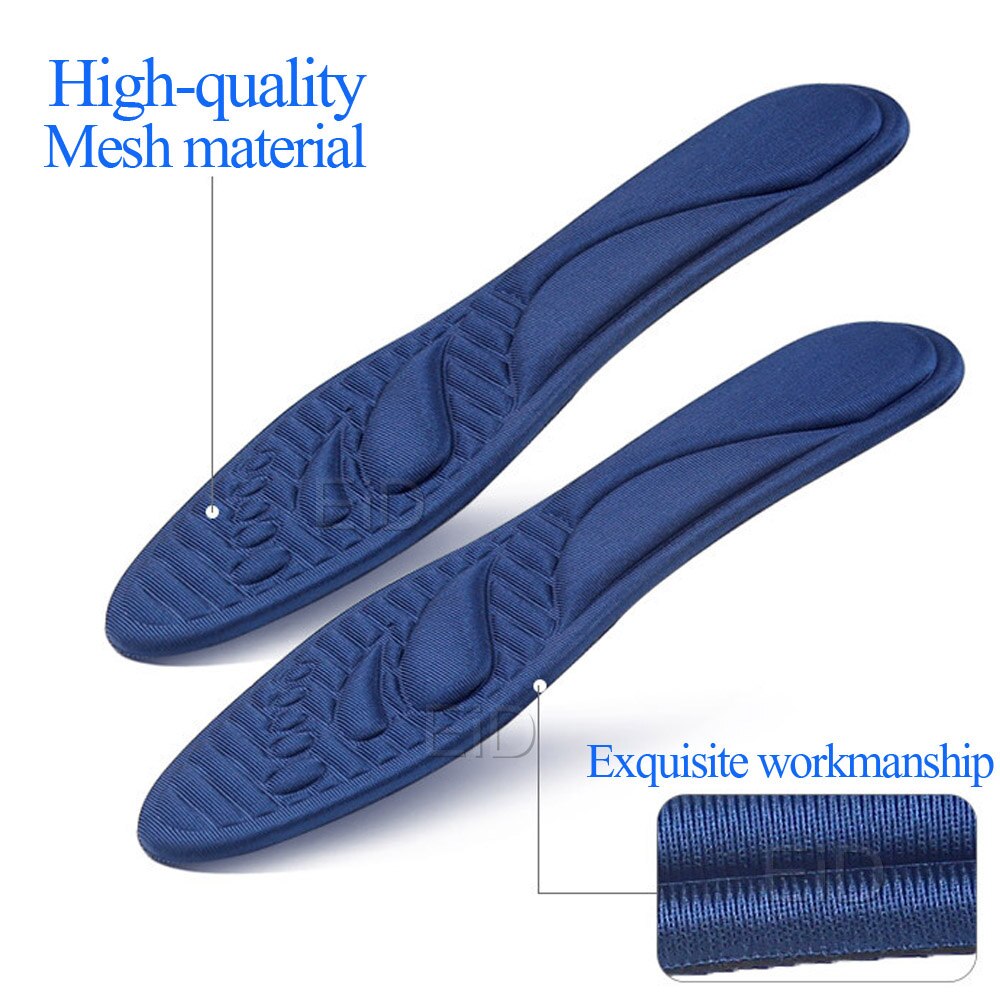 EiD Orthotic Insoles Massage Flat Feet Arch Support Memory Foam Plantillas Fascitis Shoe Pad Orthopedic Foot Insert Insole Pads