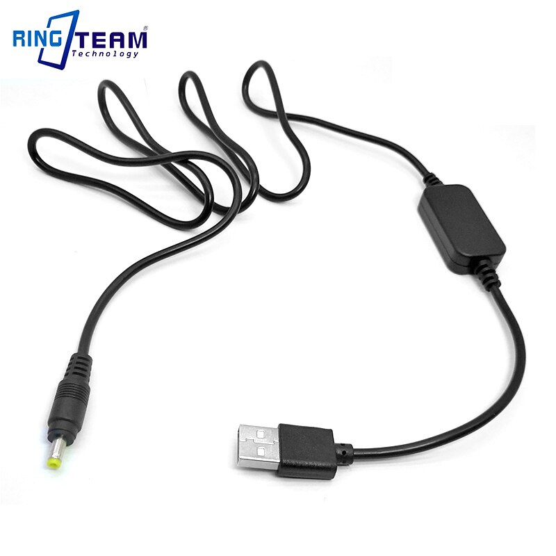 Câble USB 5V 2a cc, amélioration de la tension avec cc 4.0x1.7mm pour coupleur cc DMW DCC3 DCC6 DCC8 DCC9 DCC11 DCC12 DCC15