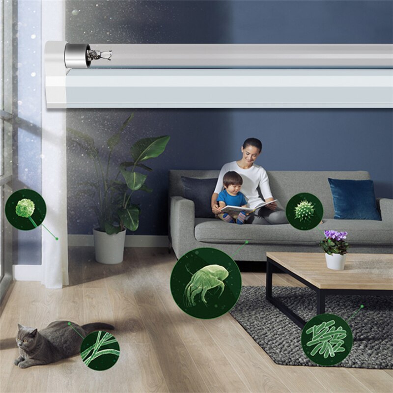 6W 8W UV Germicidal Disinfection Lamp UV LED Sterilize Lamp Ultraviolet Quartz linear Light Ozone Generator Sterilizer Lights