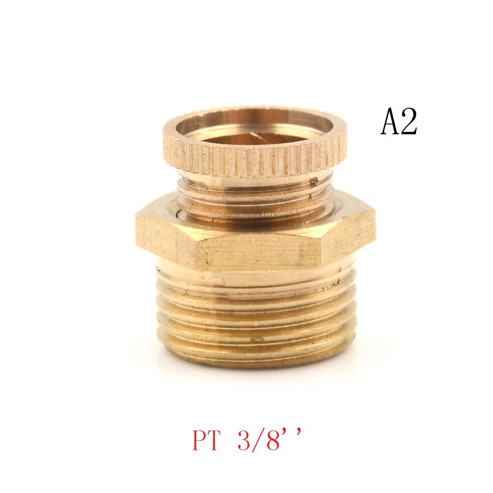 1 Pcs Male Threaded Water Drain Valve Brass Tone PT 1/2 Inch 3/8 Inch 1/4 Inch Air Compressor