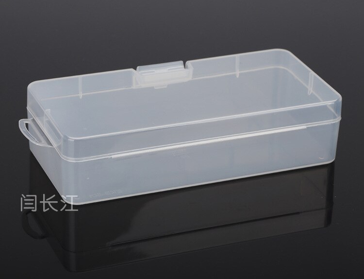 501 Rectangular Plastic Packaging Box Small Box Transparent Parts Box Storage Box