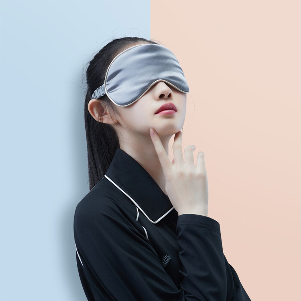 OhSunny Silk Sleep Eye Mask Dream Night Eye Cover Soft Relax Eyes Bandage Sleeping Blindfold Night Heath Relaxed Nap f Women Men