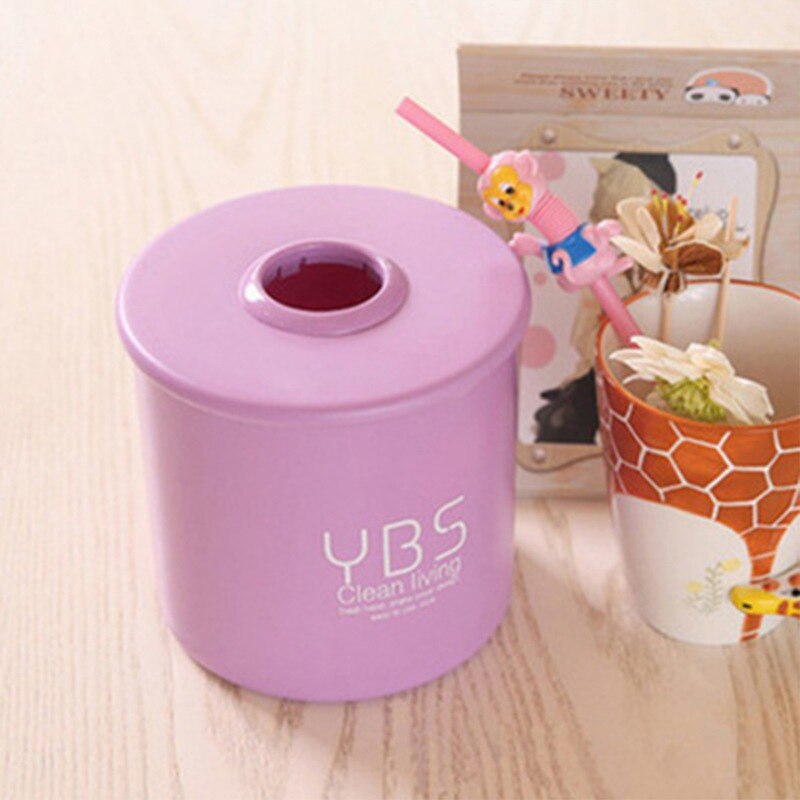 Ronde Minitissue Doos Plastic Papier Houder Bureau Accessoires Roll Papieren Servet Accessoires Huishoudelijke Hotel Auto Papier Houder