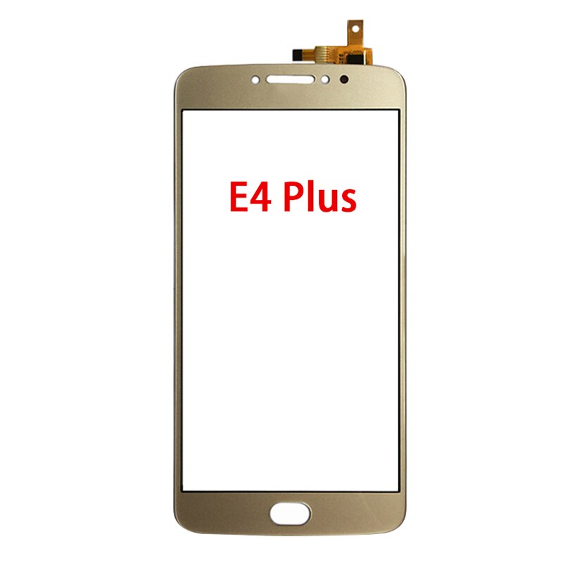 E4 Touchscreen For Motorola Moto E4 Plus XT1770 XT1773 Touch Screen Panel Digitizer Sensor LCD Front Glass XT1762 XT1763: E4 Plus Gold