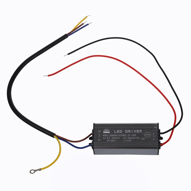 30w- led-treiber, konstantstromtreiber, netzteil, transformator, wasserdicht